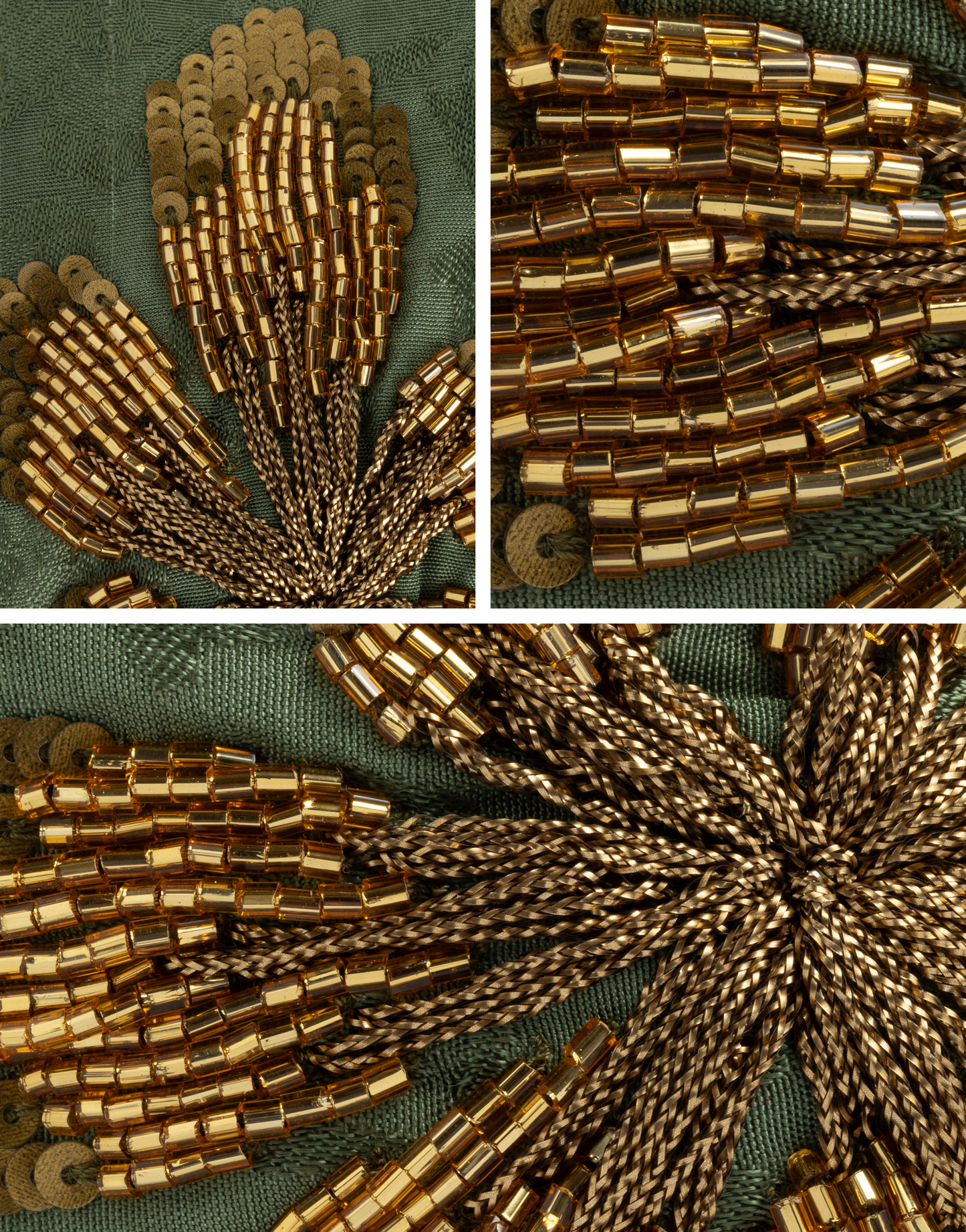 Beaded Flower Headband