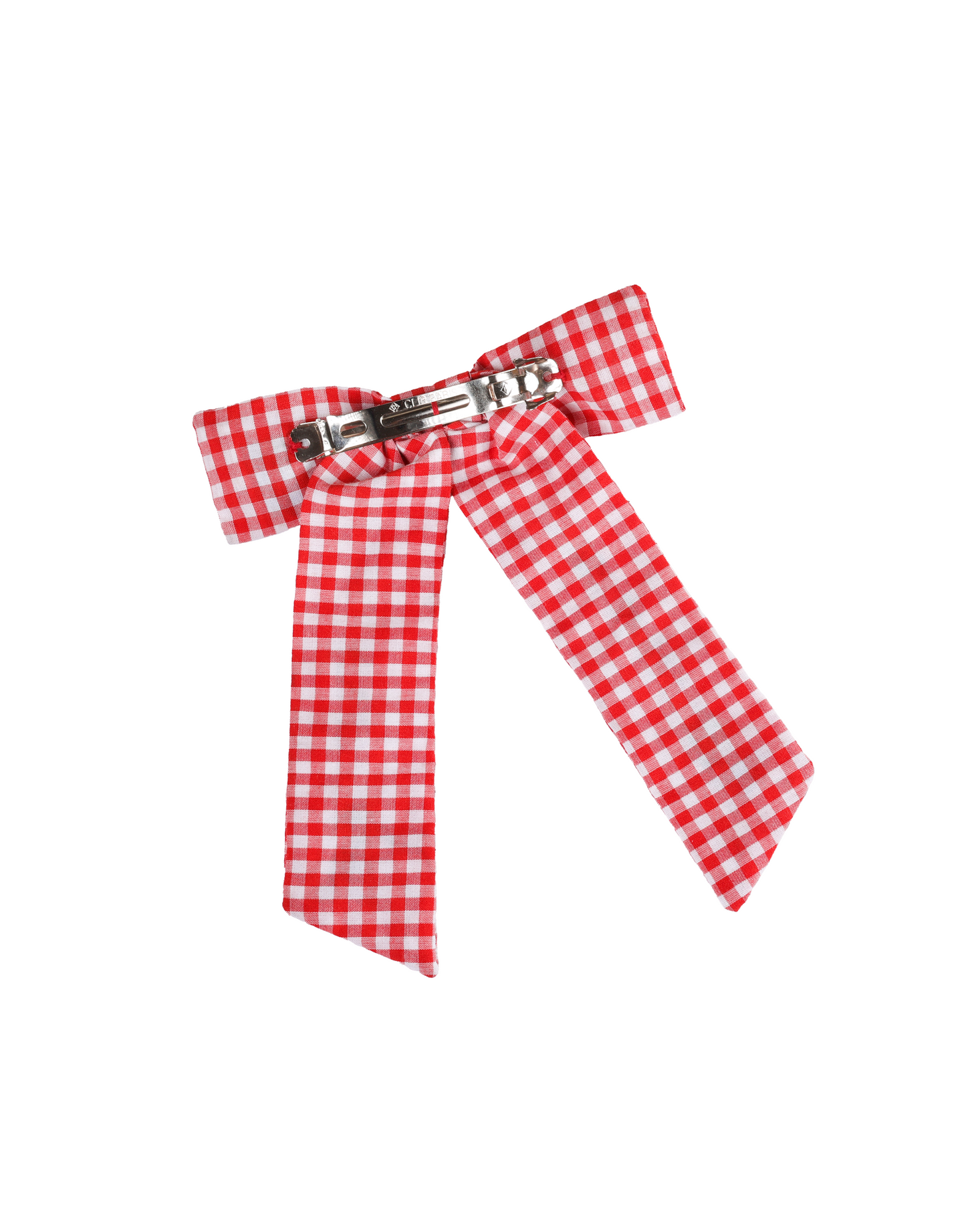 Cherry Gingham Bow