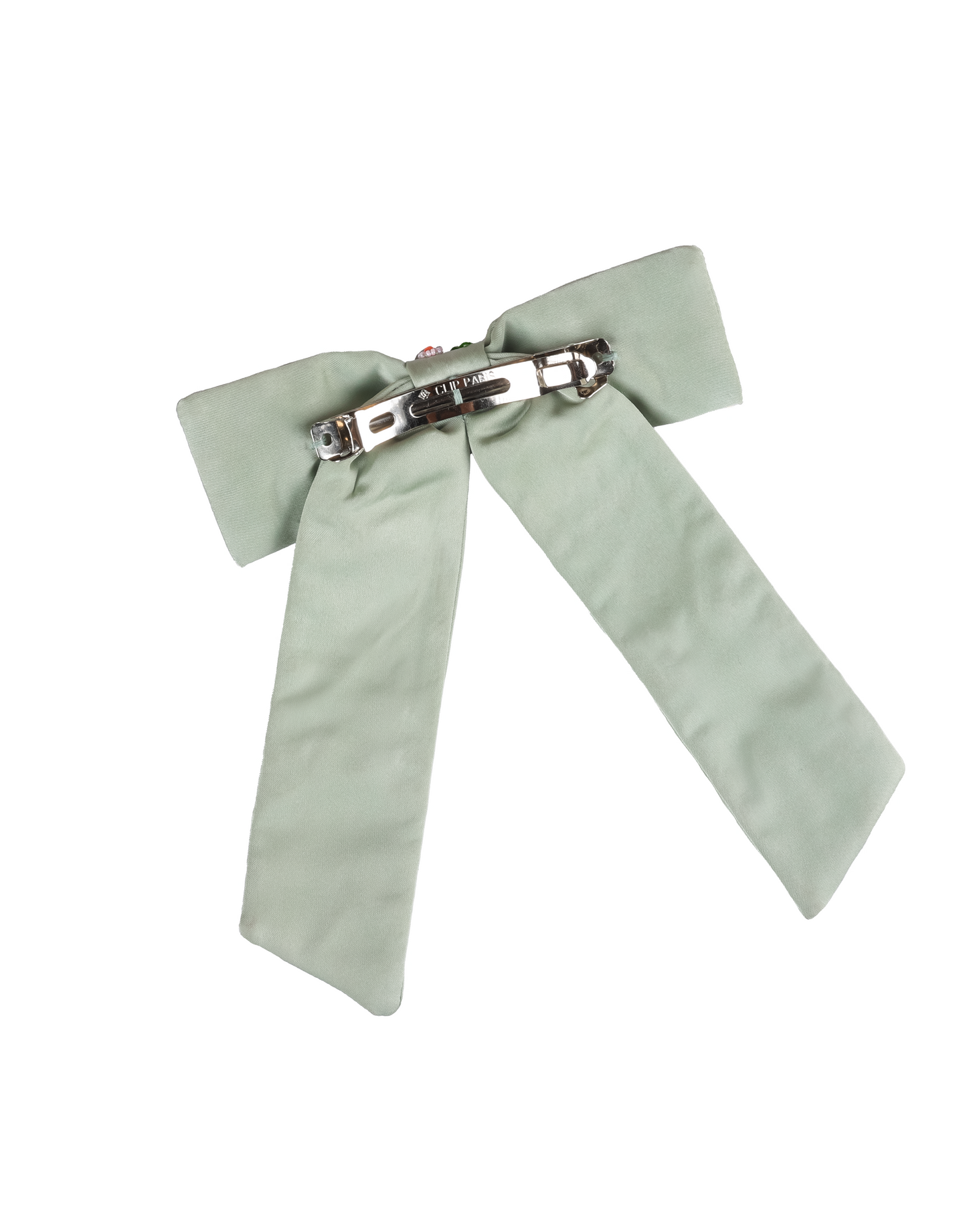 Floral Satin Bow