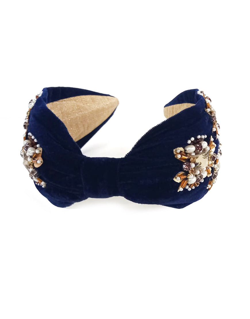 Floral Topaz Headband