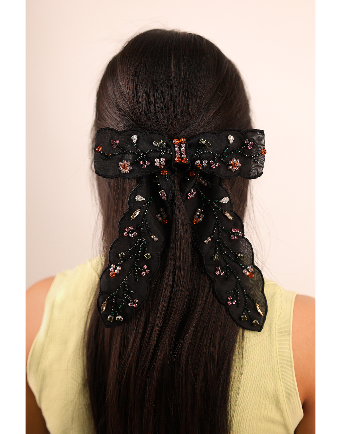 Dream Garden Barrette Bow