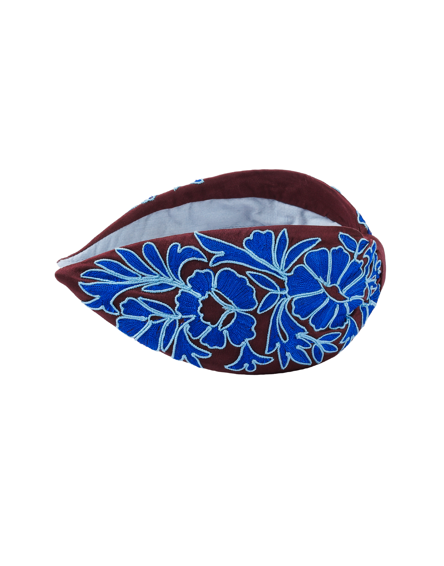 Floral Embroidered Headband