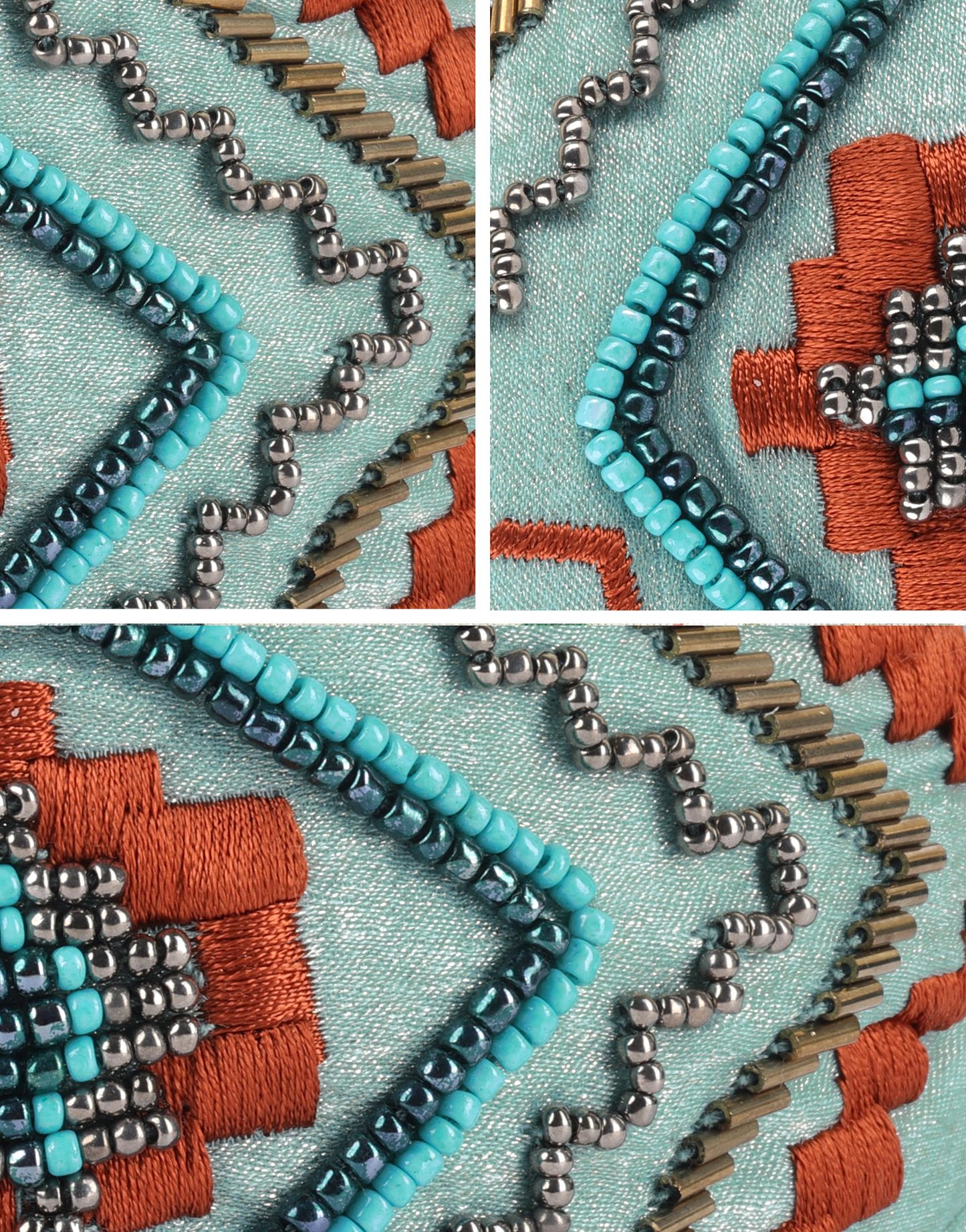 Beaded and Embroidered Headband