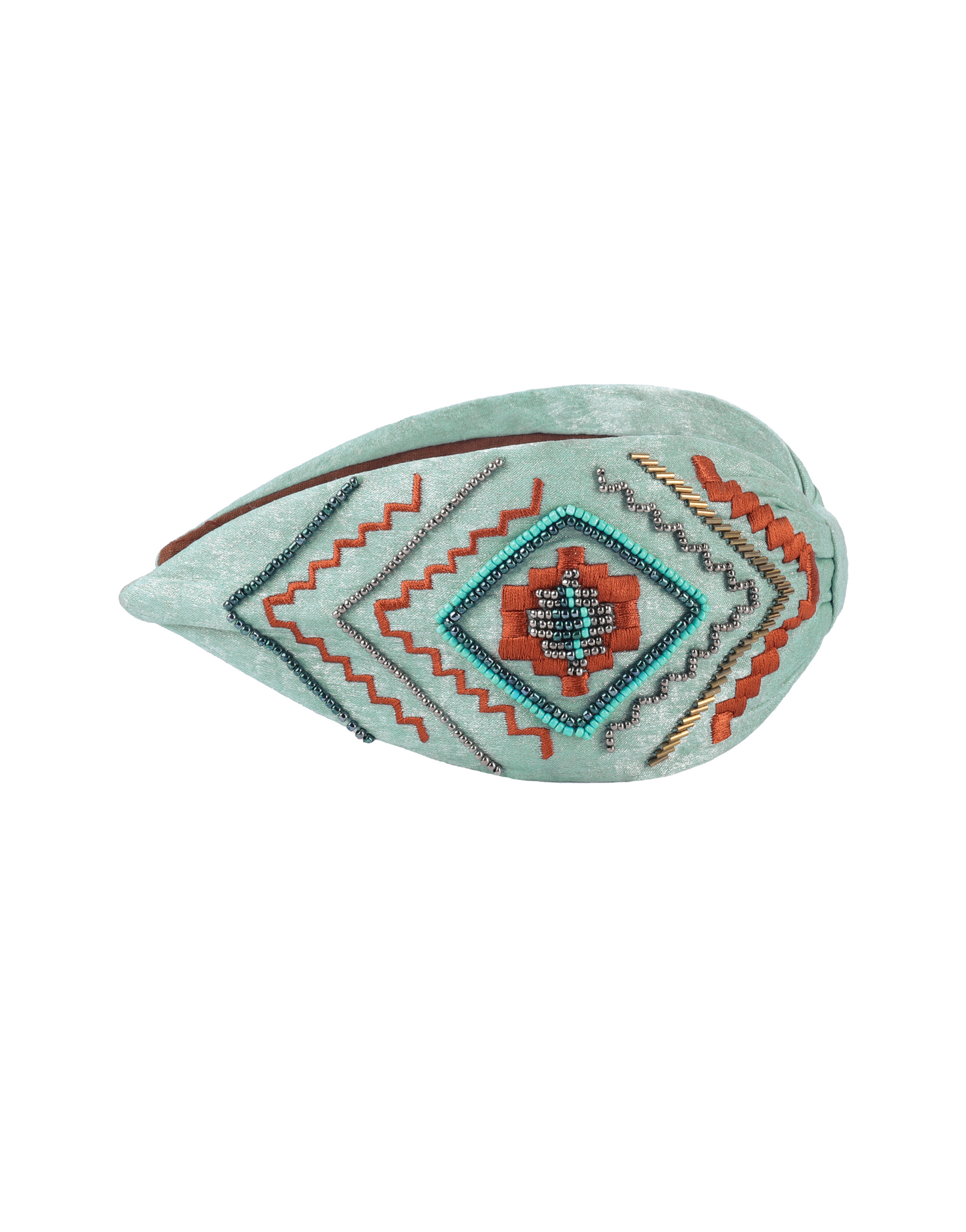 Beaded and Embroidered Headband