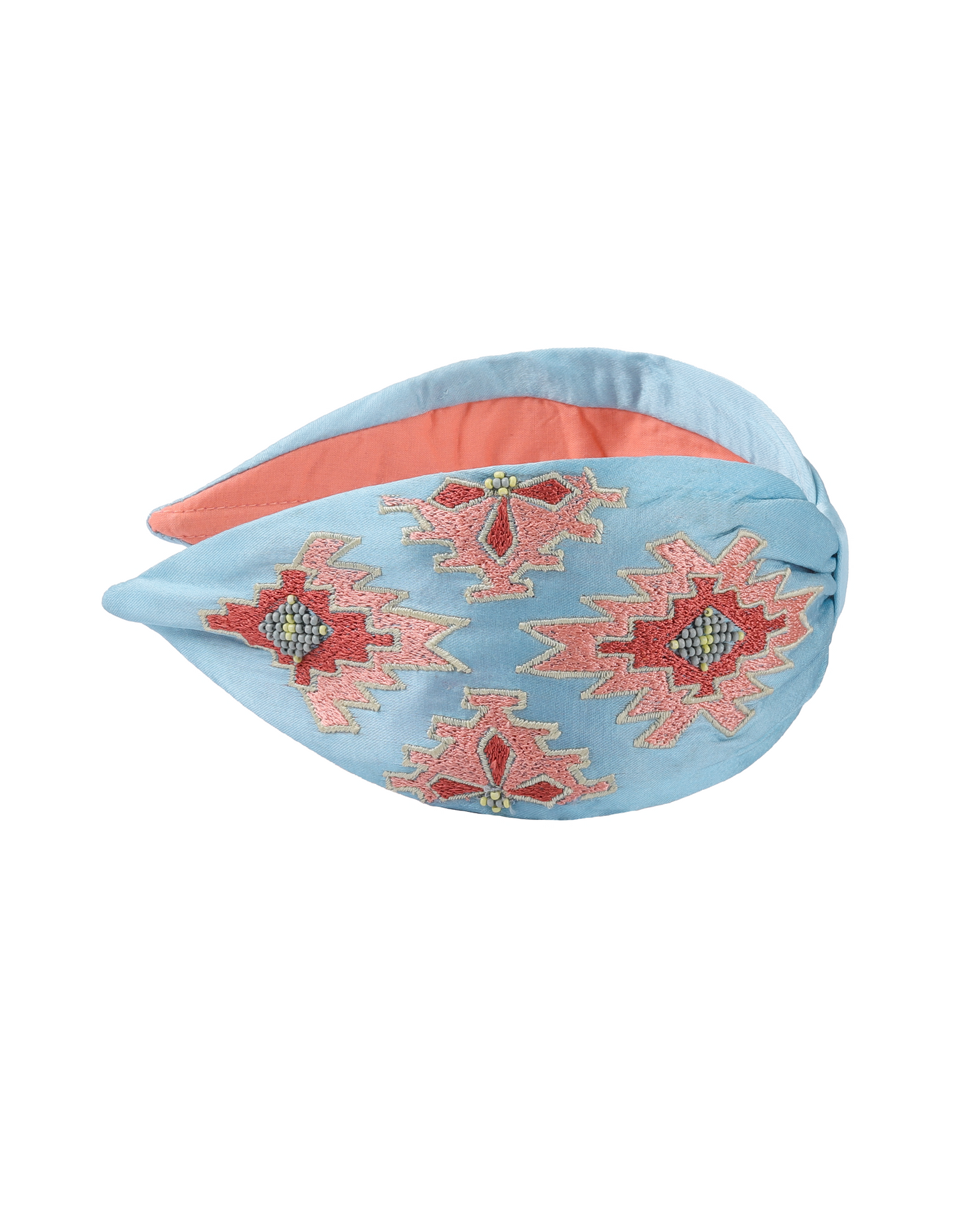 Turquoise Floral Headband