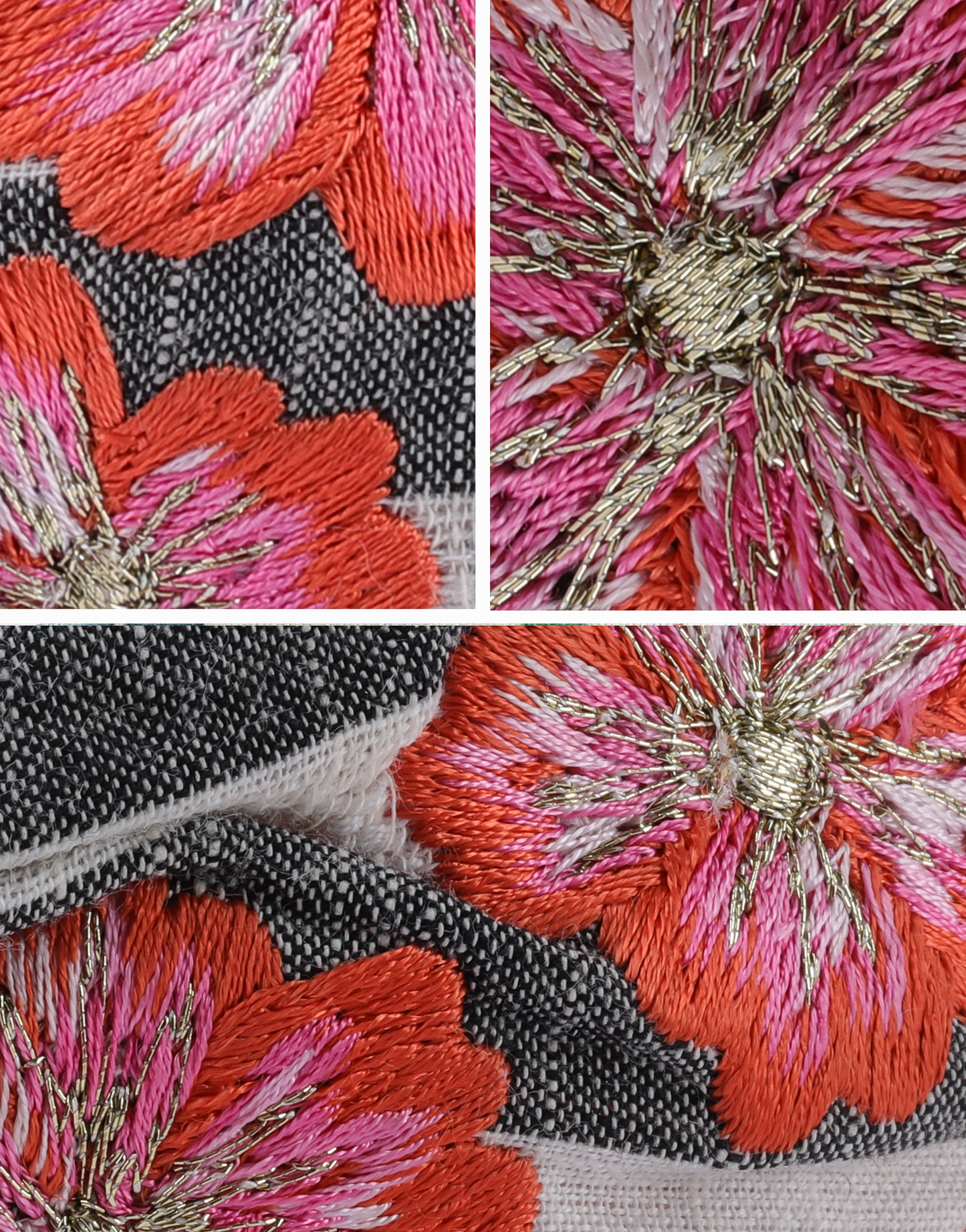 Striped Flower Accessory