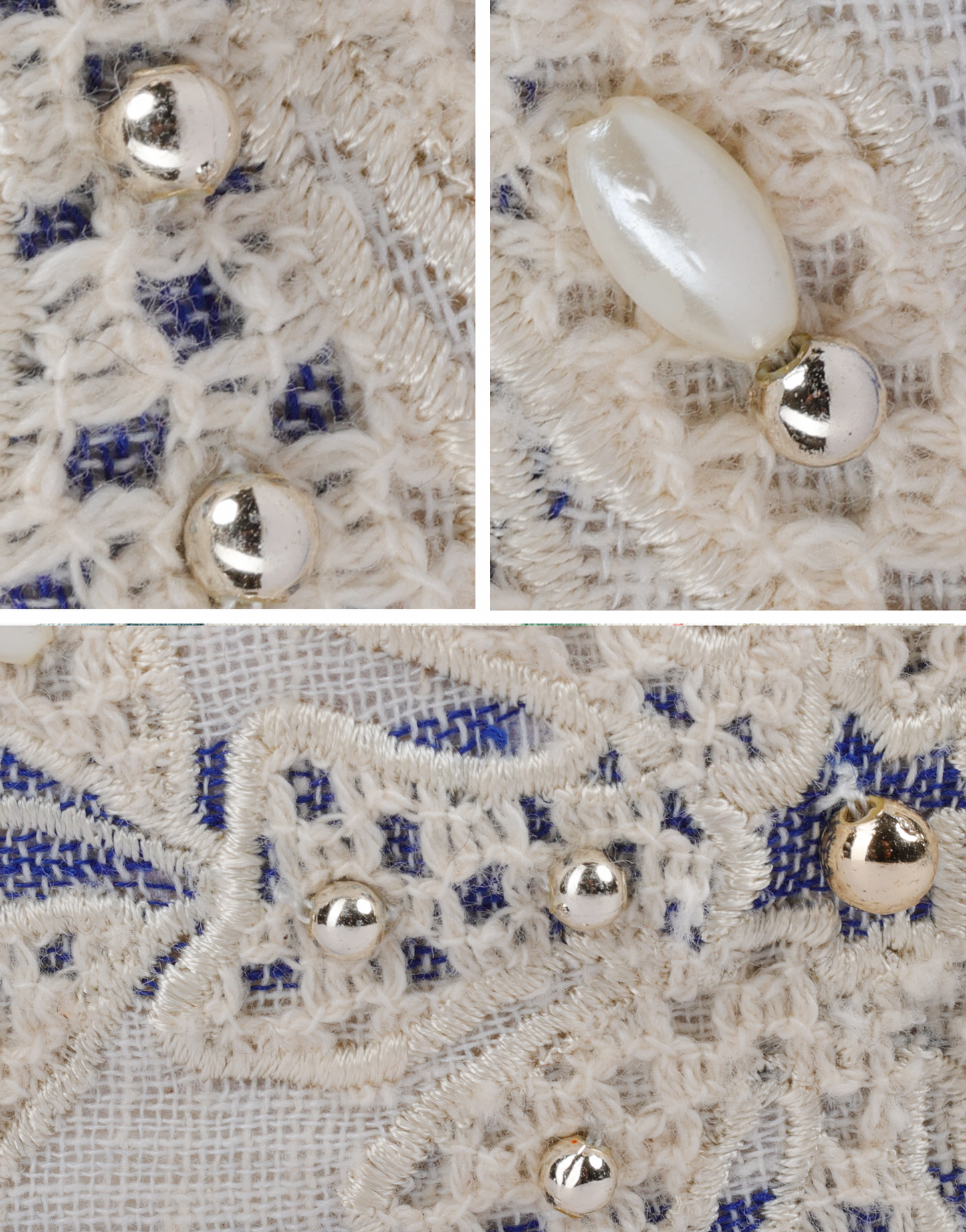 Lace & Sky Headband