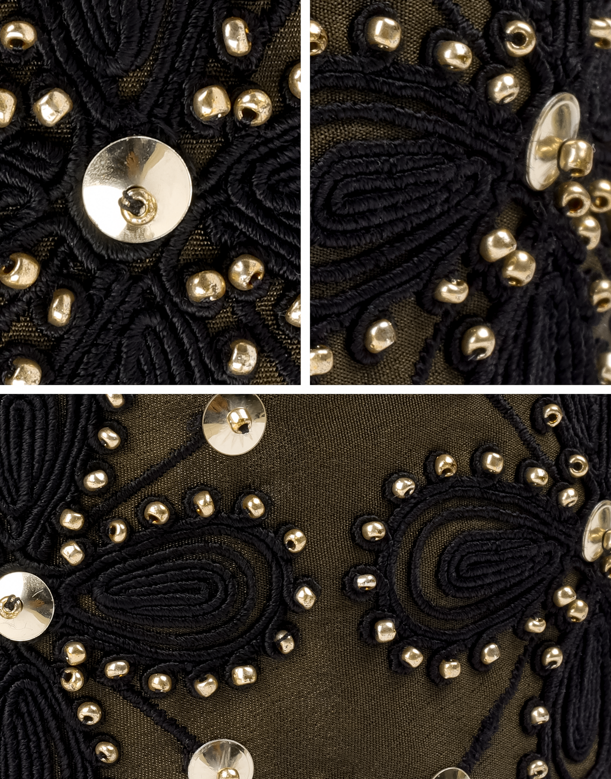 Noir Medallion Headband