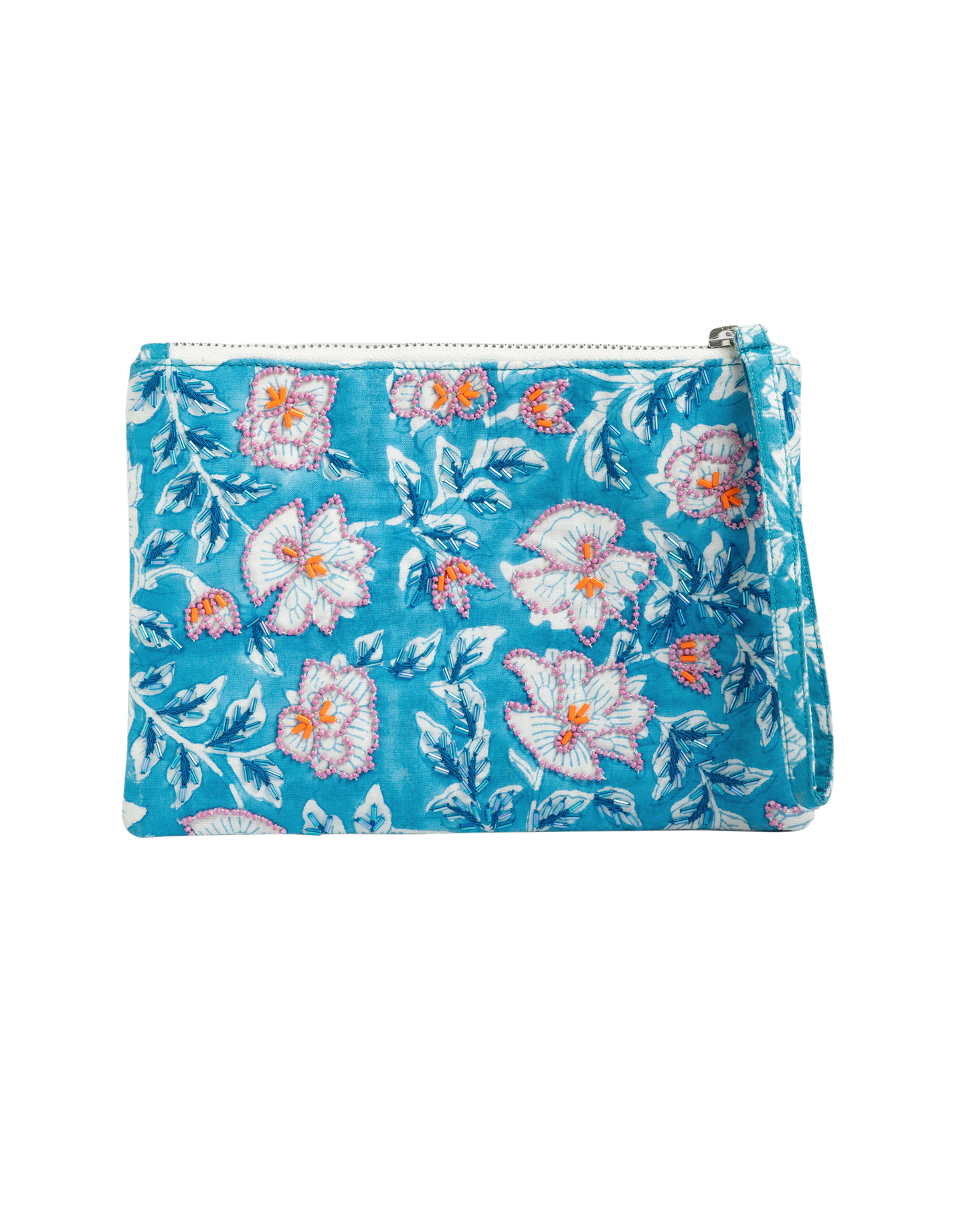 Block Print Utility Pouch