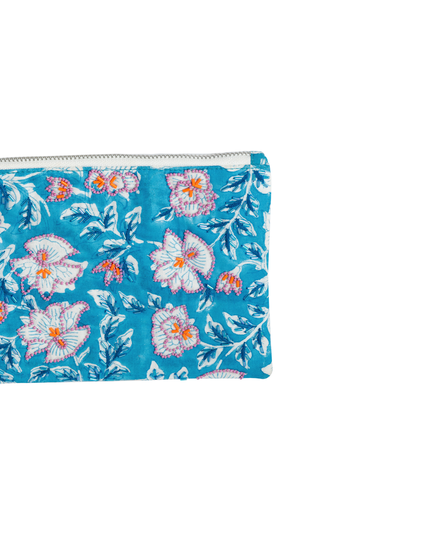 Block Print Utility Pouch