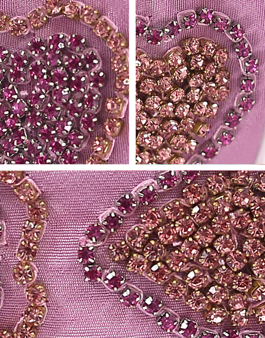Crystal Heart Headband