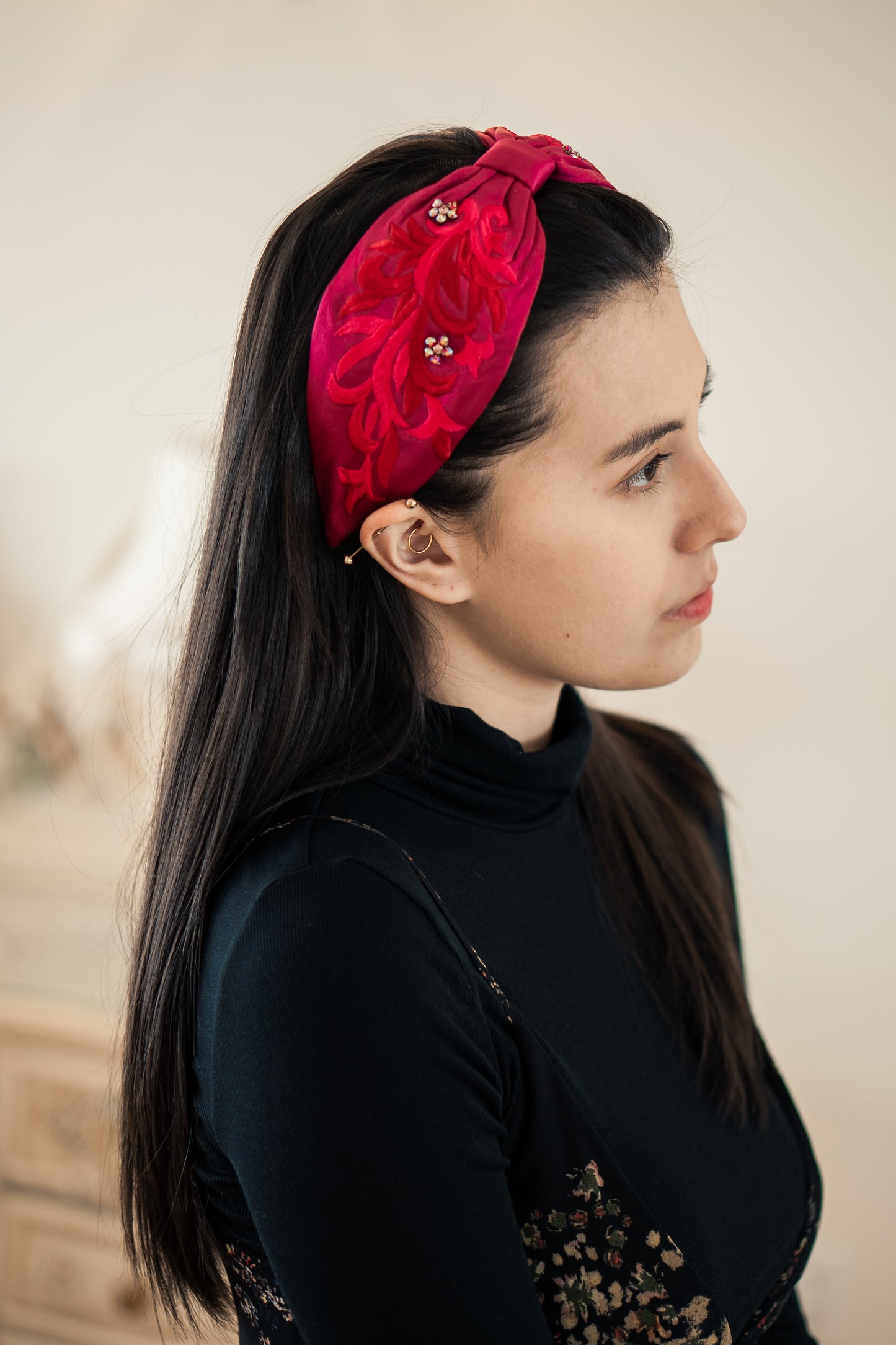 Magenta Reign Headband