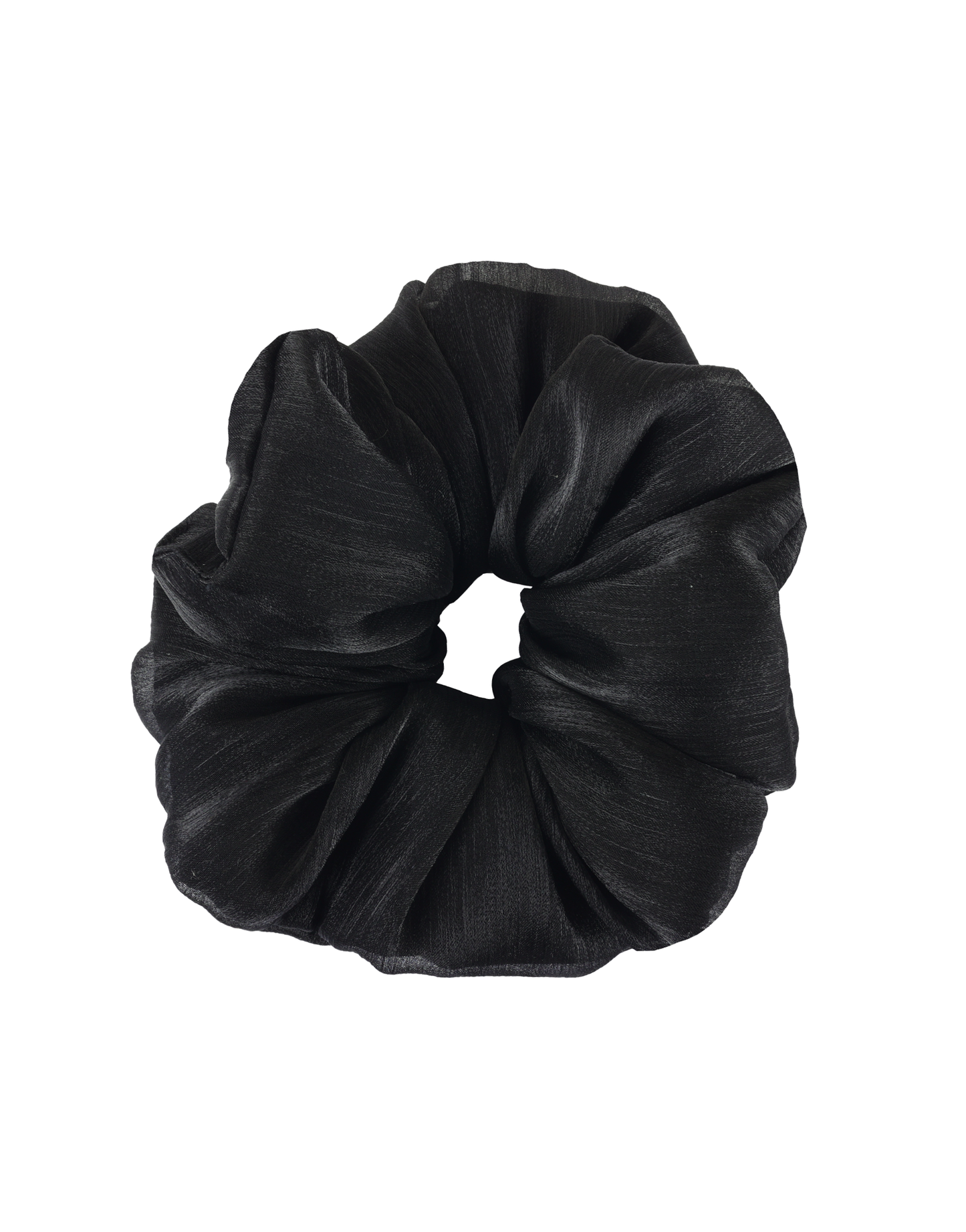 Black Jumbo Scrunchie