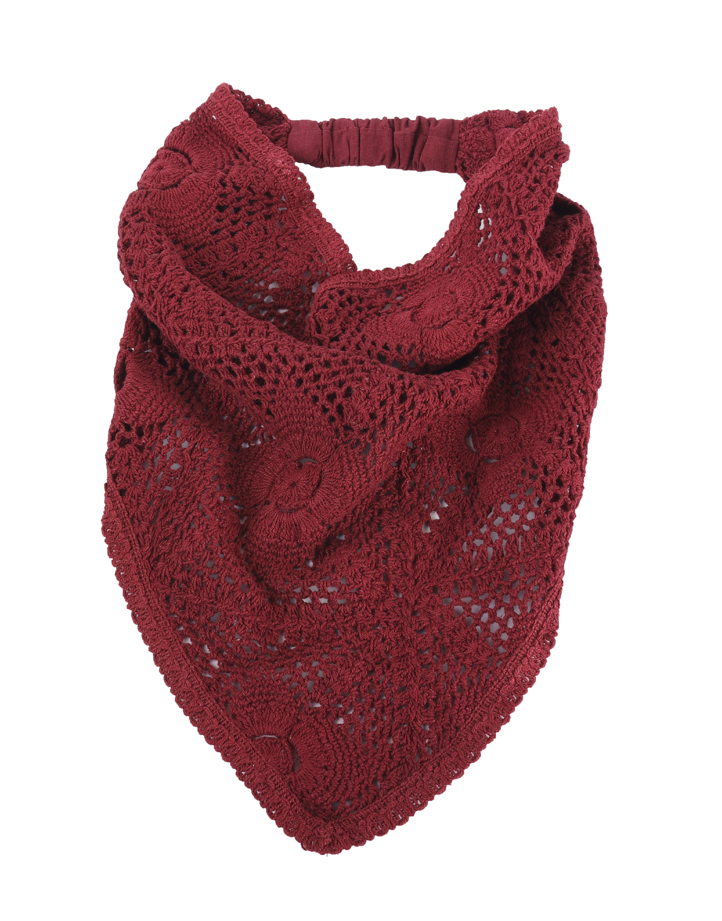 Maroon Hair Scarf