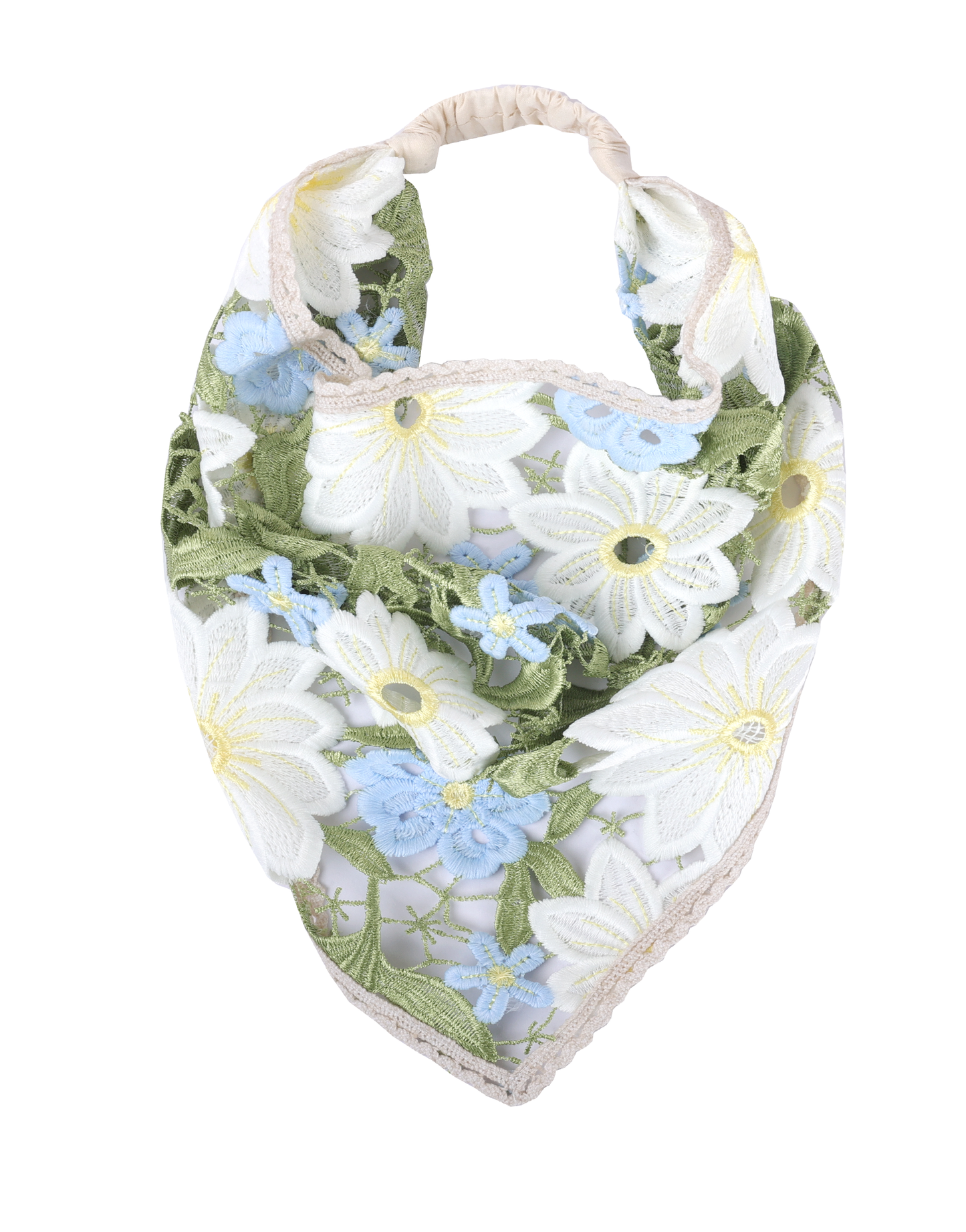 Floral New Hair Scarf