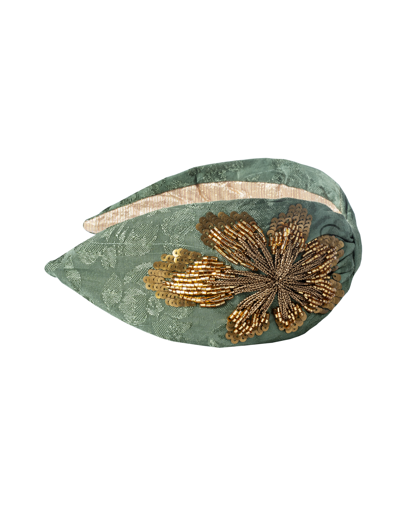 Beaded Flower Headband