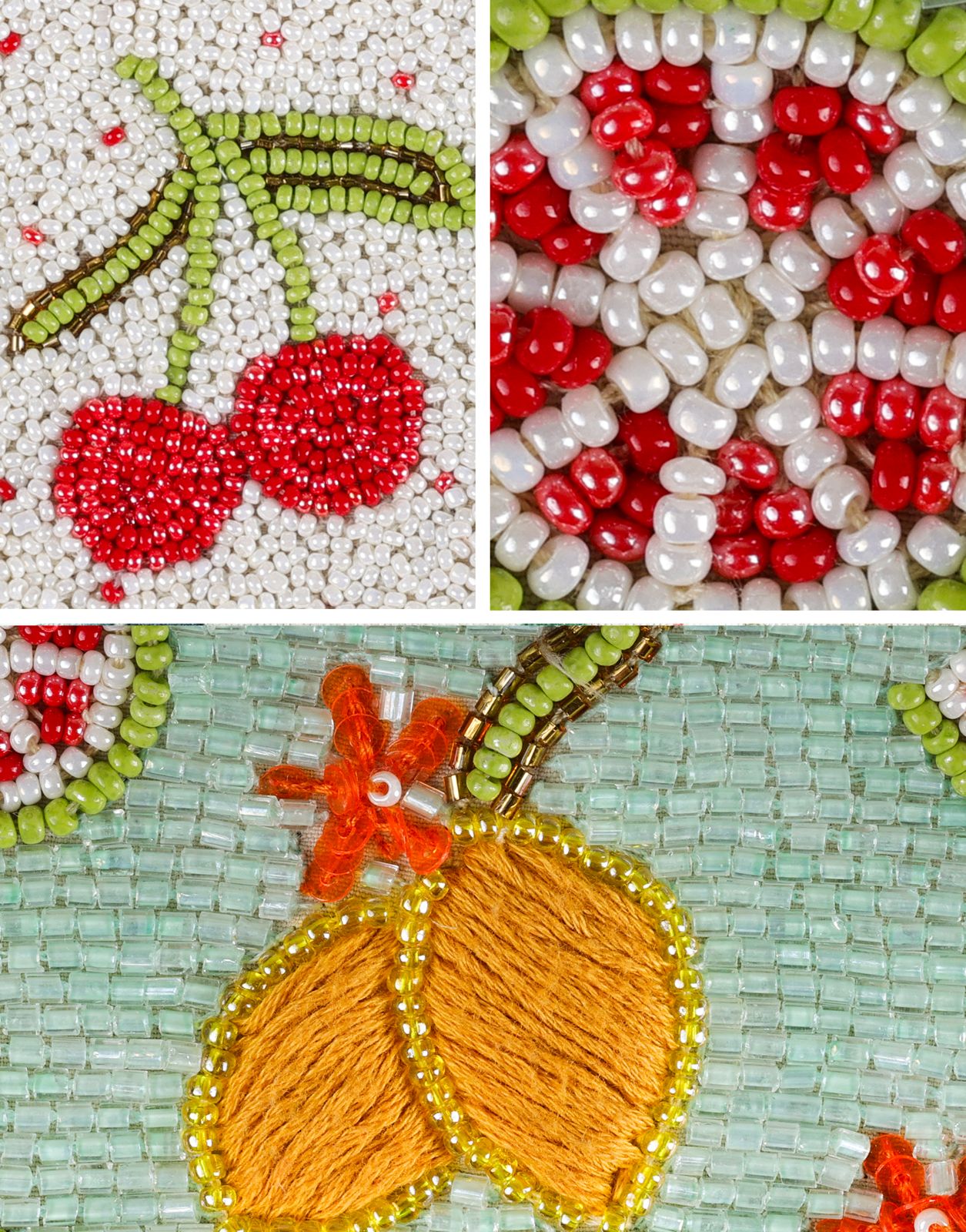 Cherry & Lemon Coin Pouch
