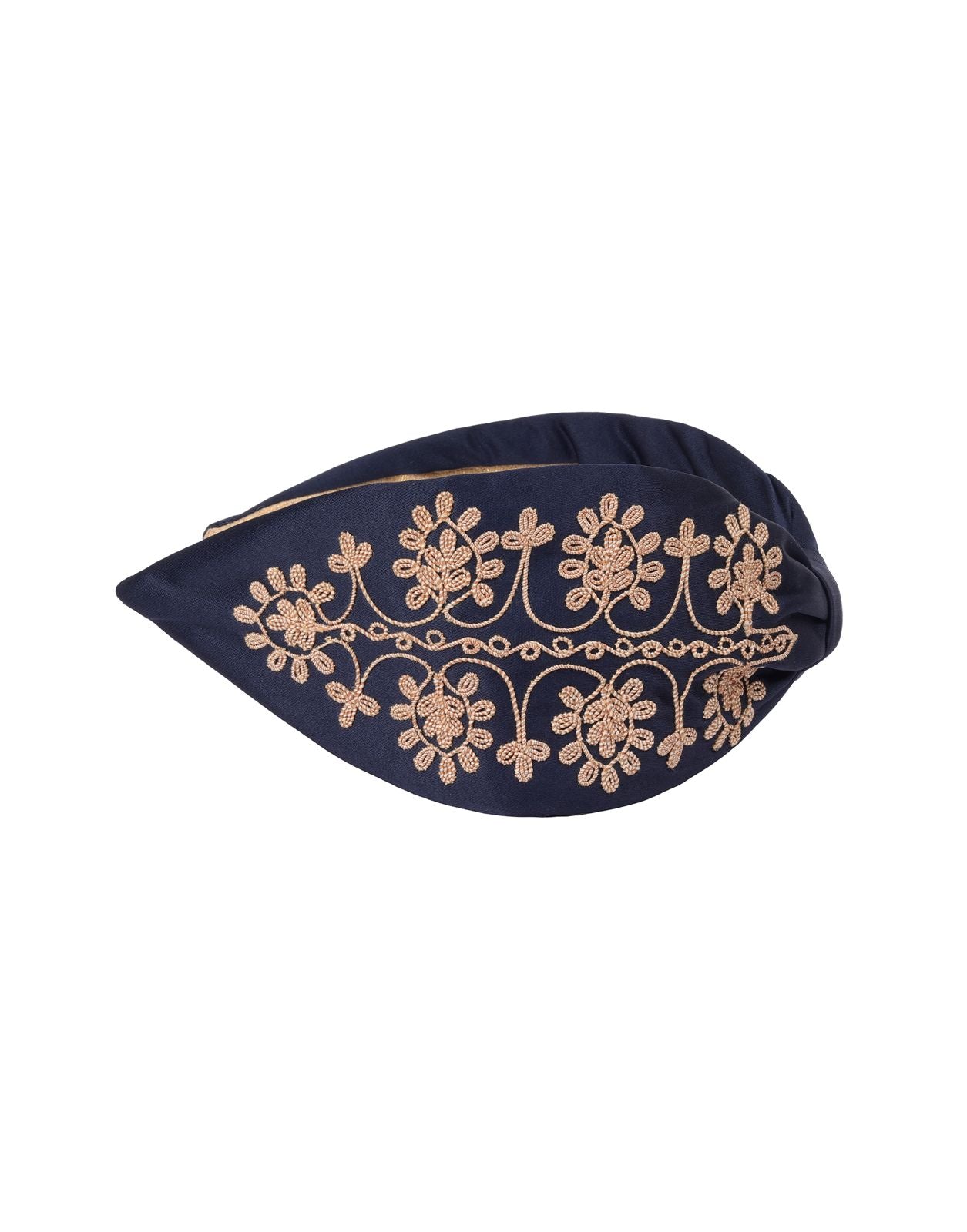 Embroidered Floral Headband