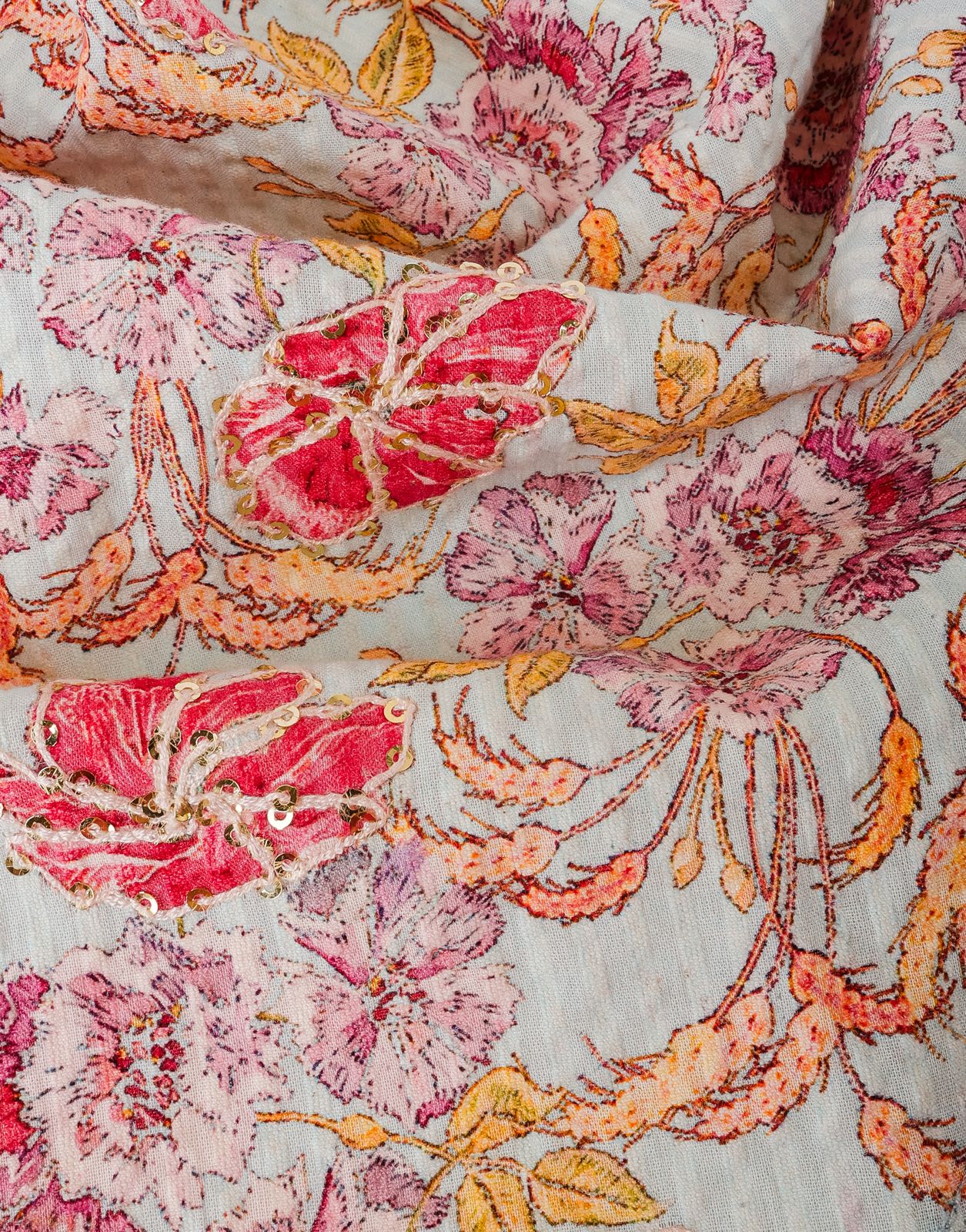 Blush Garden Scarf