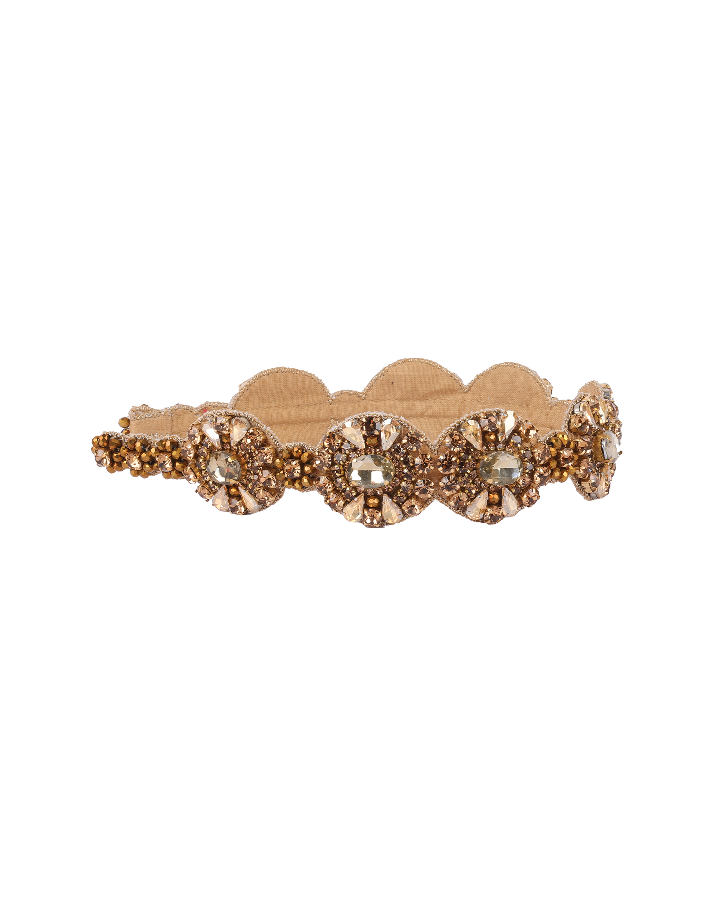 Gold Crystal Headband