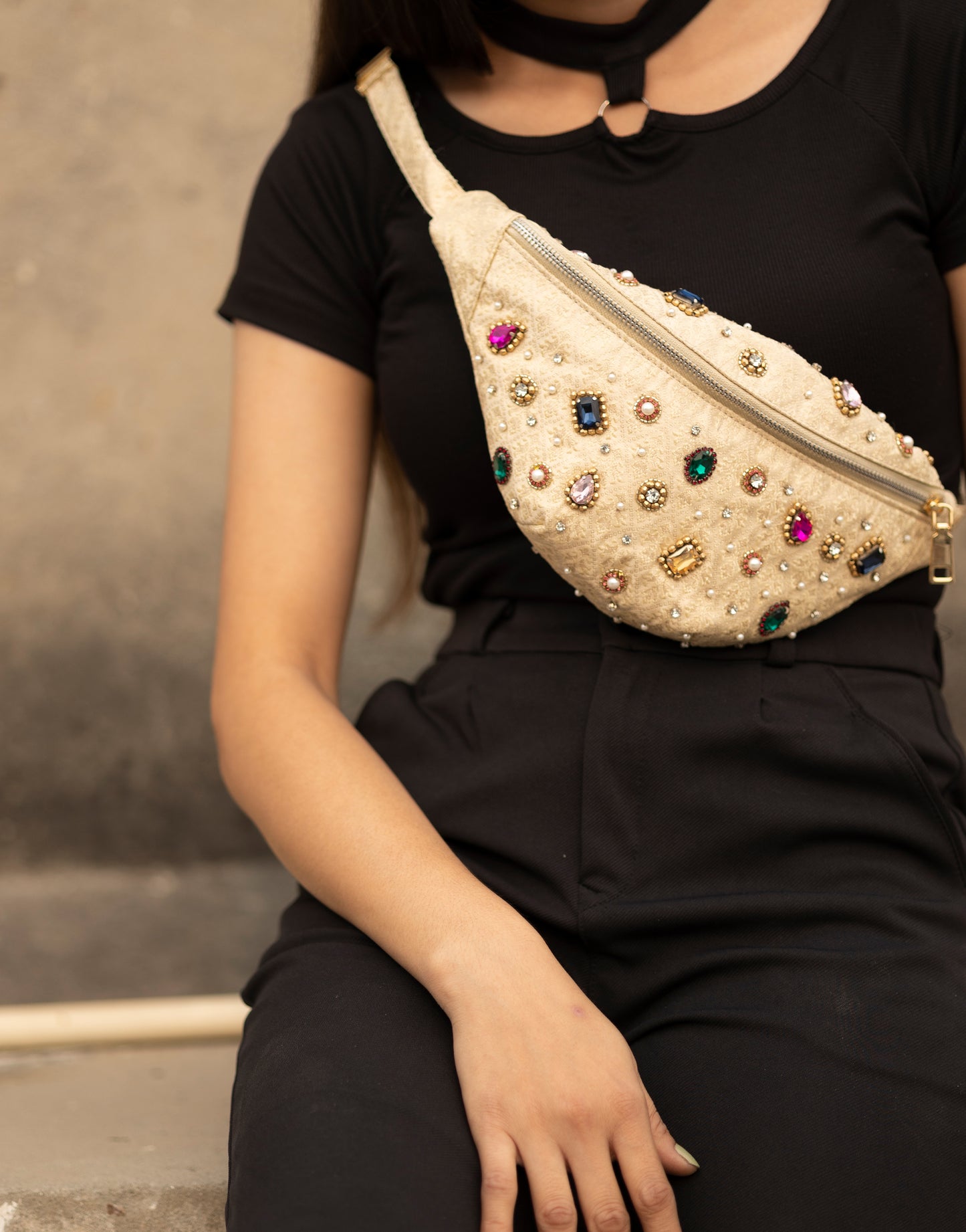 Scattered Mini Sling Bag