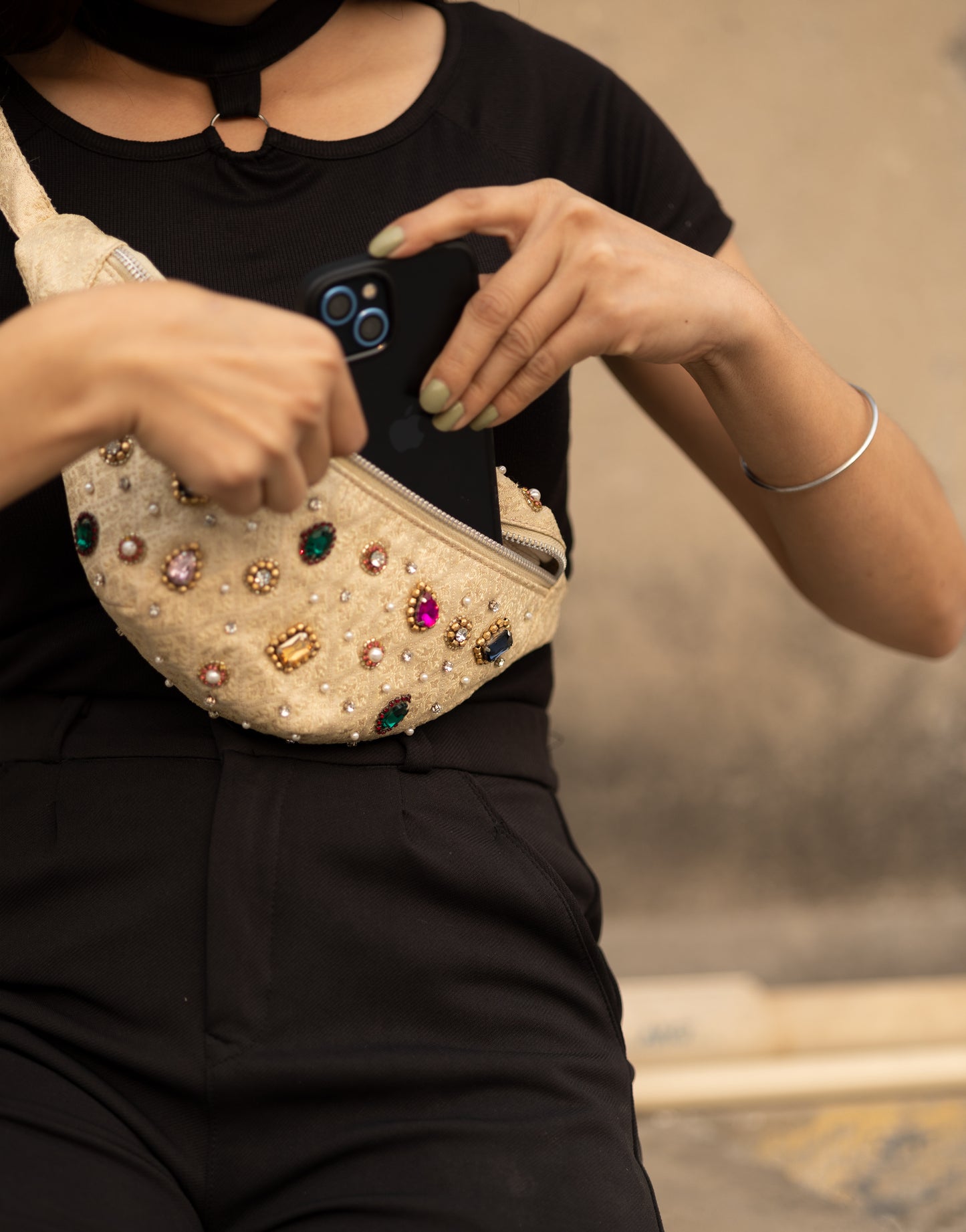 Scattered Mini Sling Bag