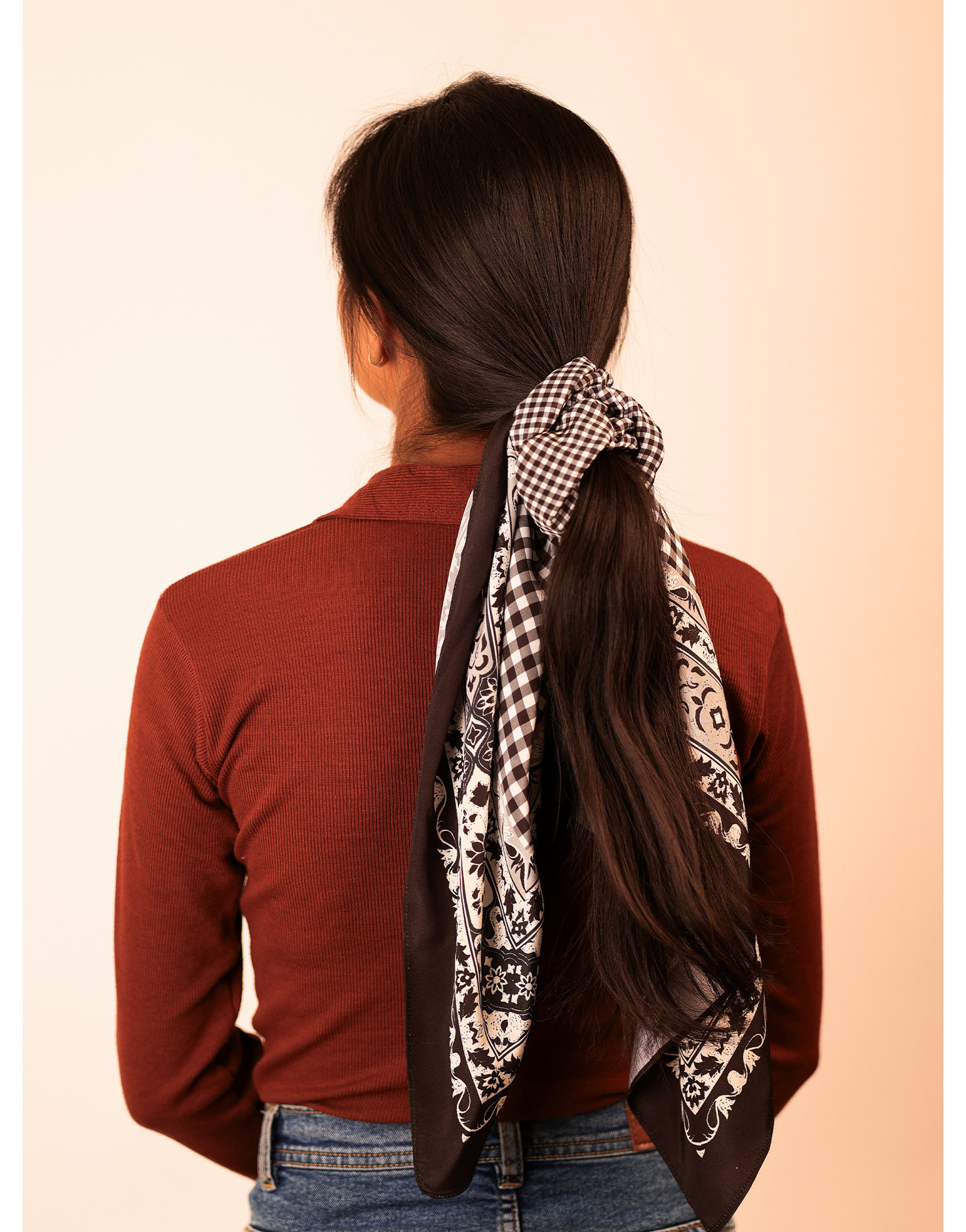 Gingham Scarf