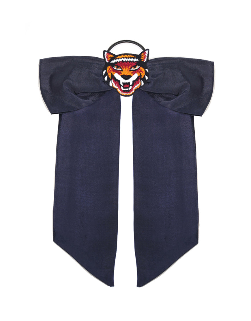 Large Neck Bow Navy Blue Scarf Lightweight Scarf Blue Neck tie Holiday –  hisOpal art~swimwear~fashion