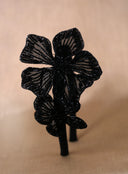 Noir Hibiscus Headband