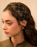 Noir Medallion Headband