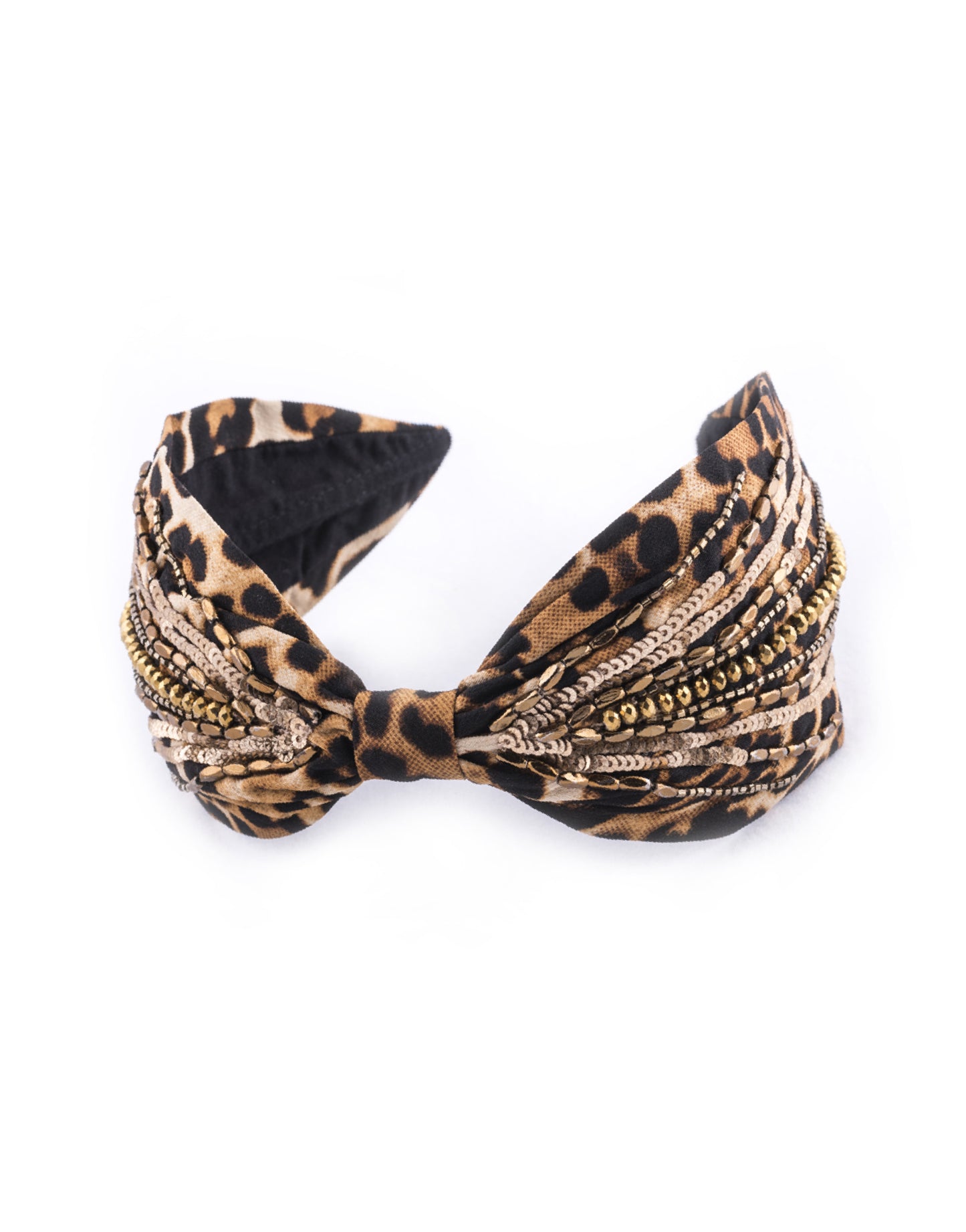 leopard crown Headband
