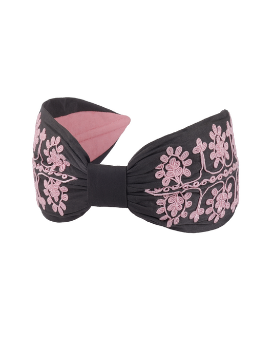 Pink Floral Headband