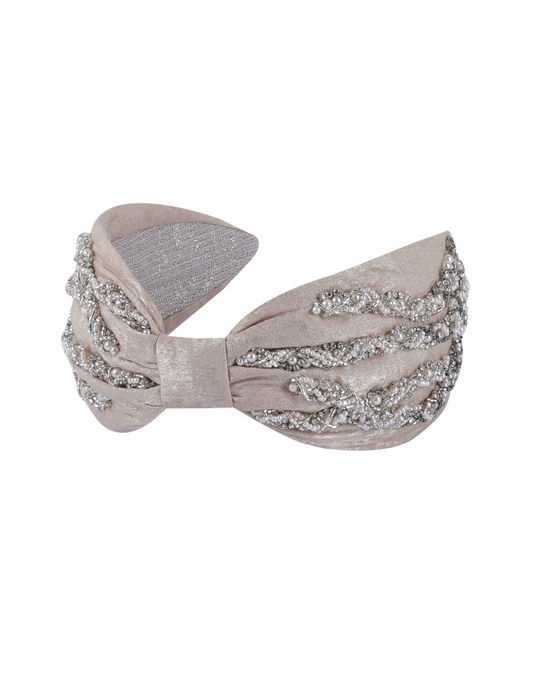 Silver Links Headband