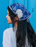 Lace Tide Headscarf