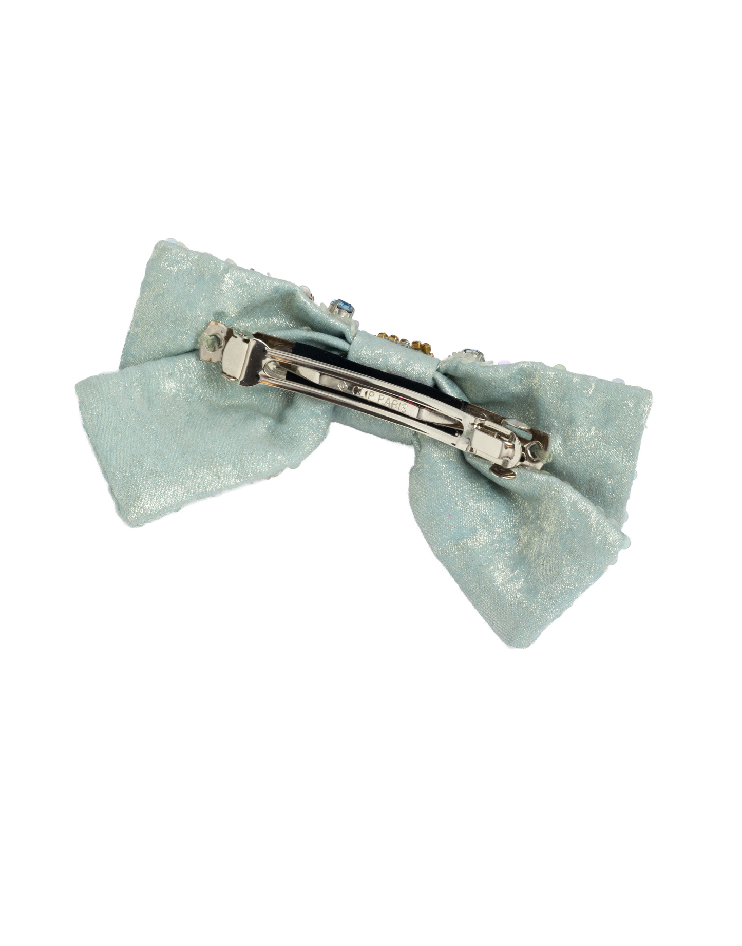 Jeweled Bow Barrette