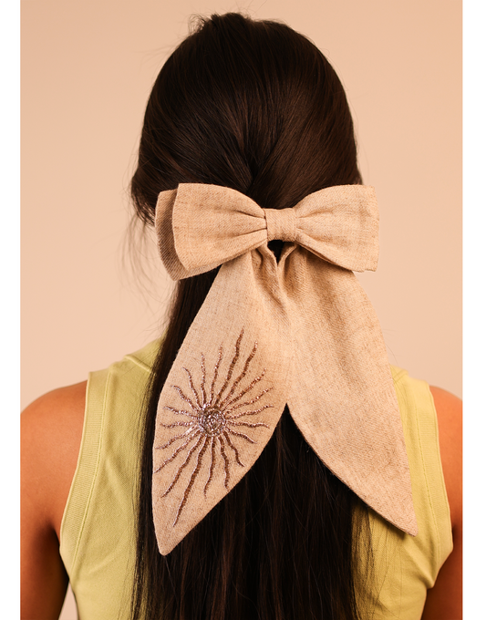 Linen Sun Bow
