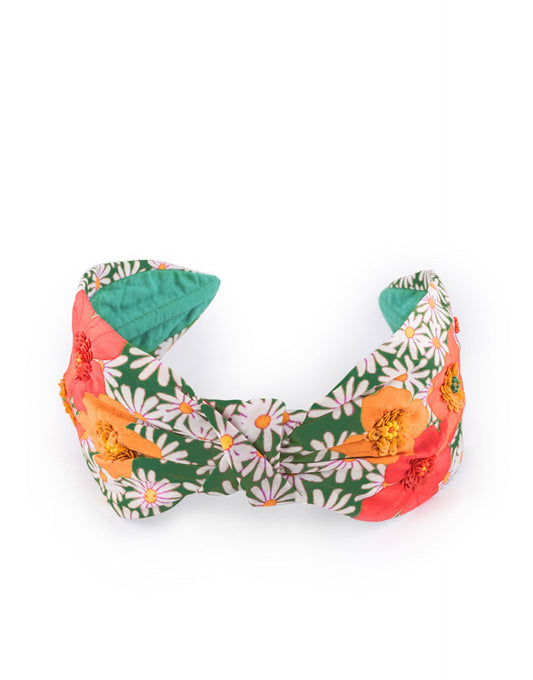 Retro Floral Headband