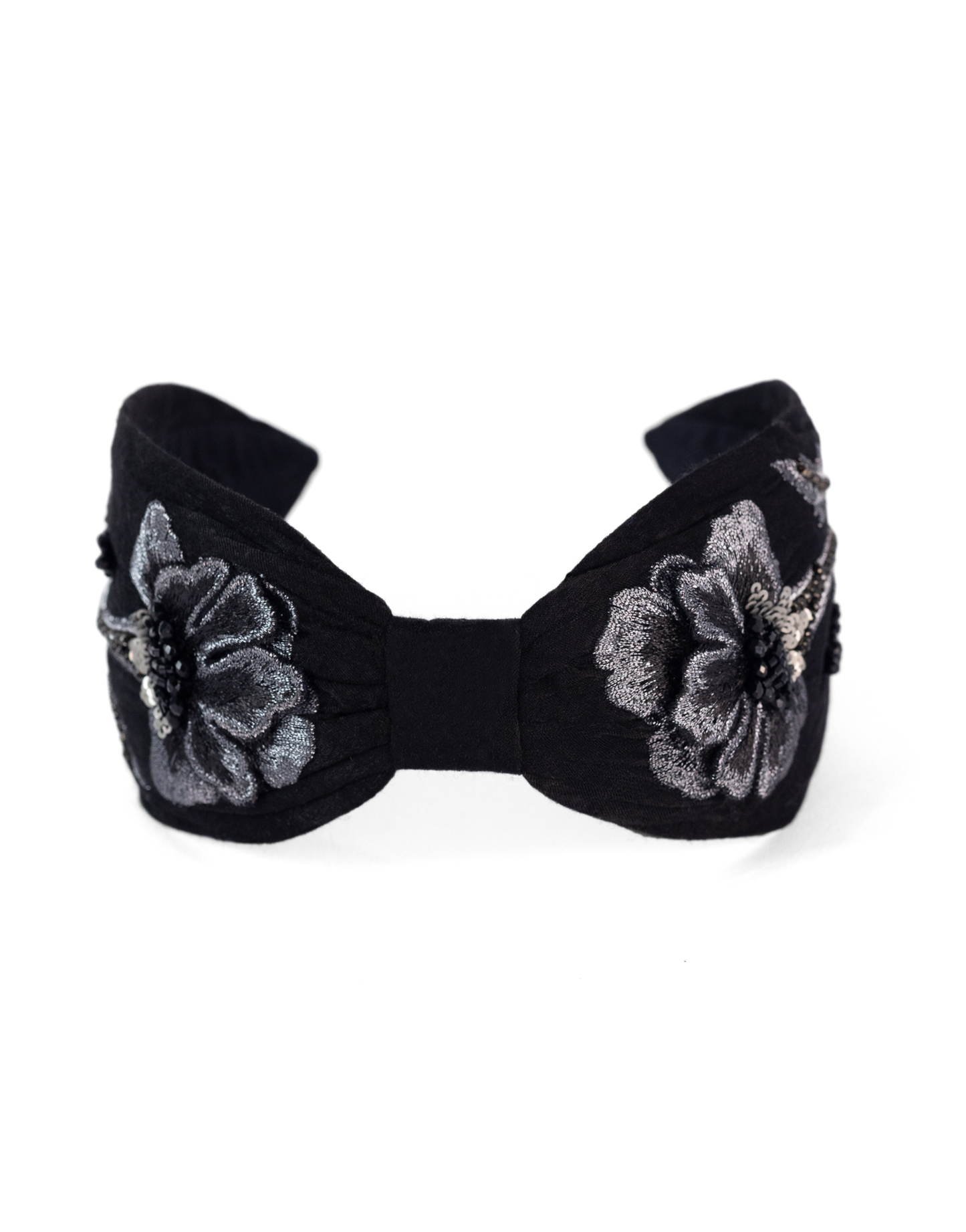 Black Poppy Headband