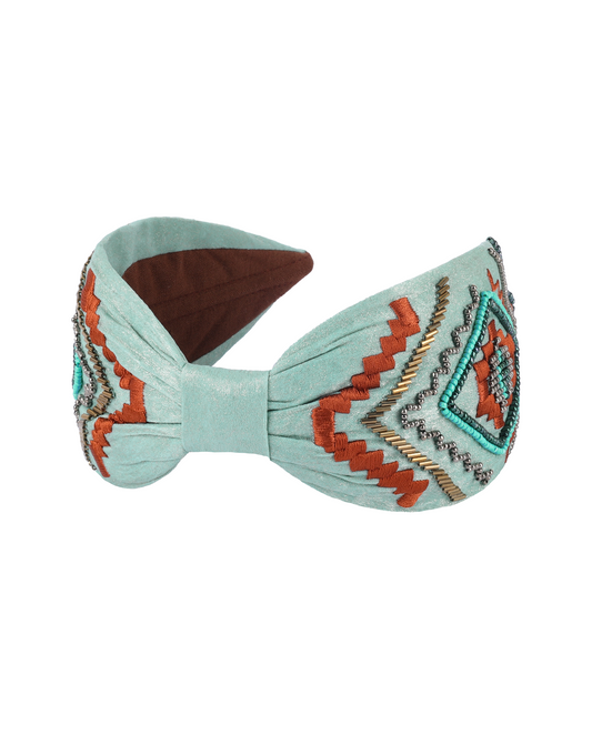 Beaded and Embroidered Headband