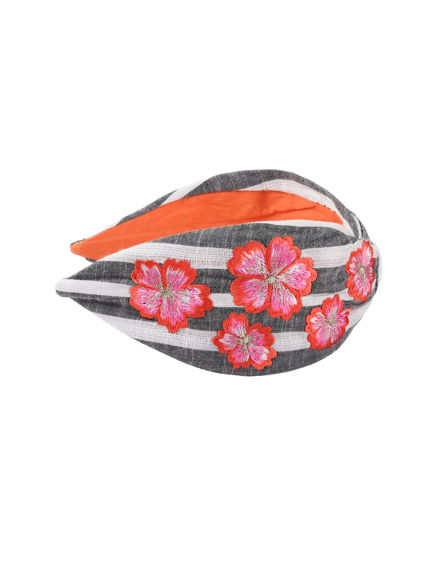 Striped Flower Accessory