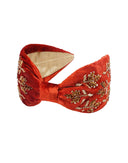 Terracotta Beaded Headband