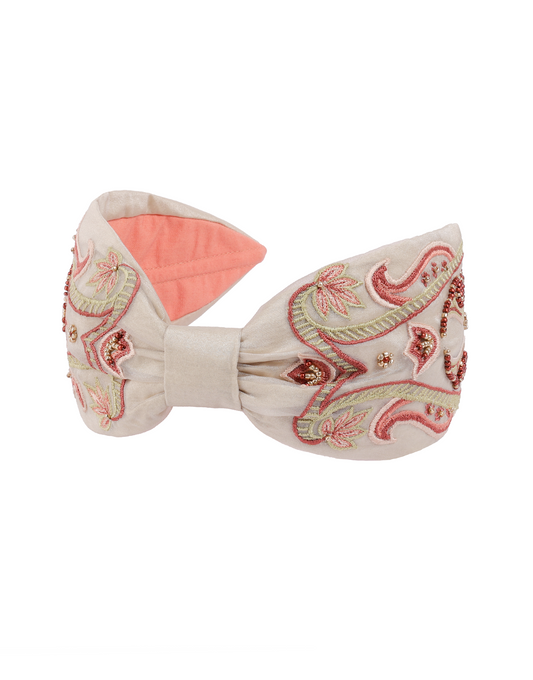 Blush Paisley Headband