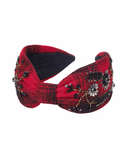 Plaid Tinsel Headband