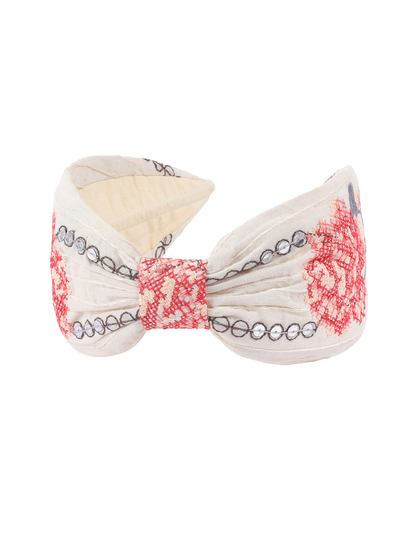 Crimson Bloom Headband