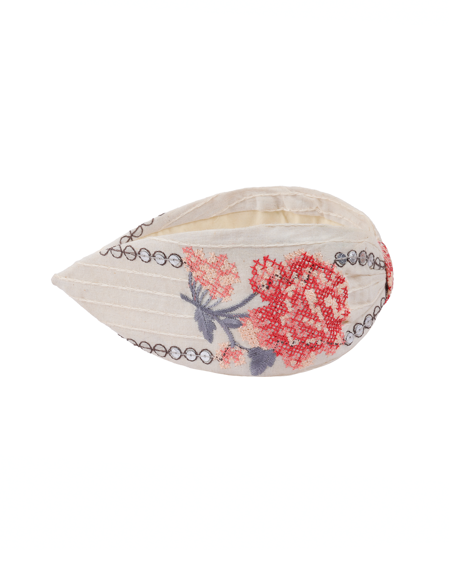 Crimson Bloom Headband