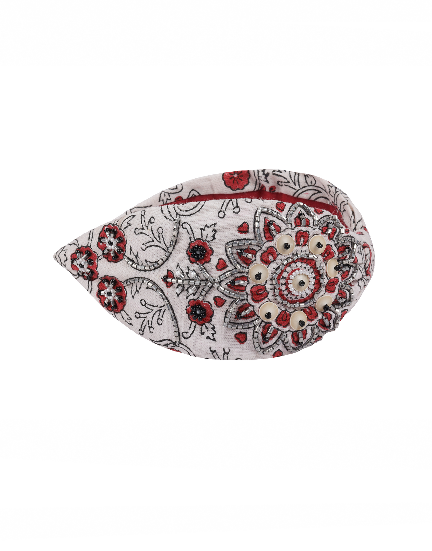 Crimson Mandala Headband