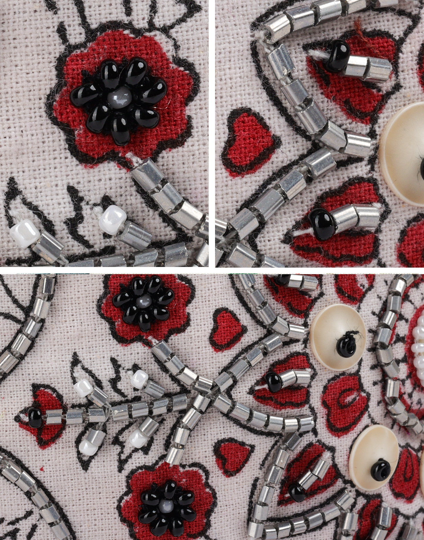 Crimson Mandala Headband