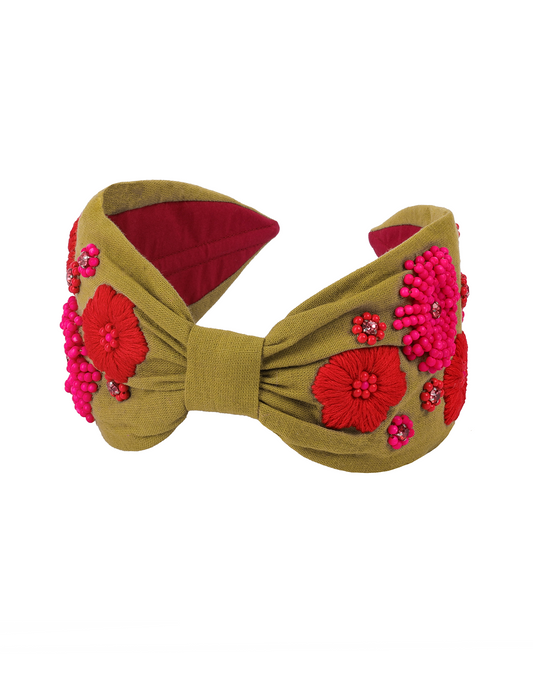 Wild Poppy Headband