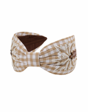 Gingham Palm Headband