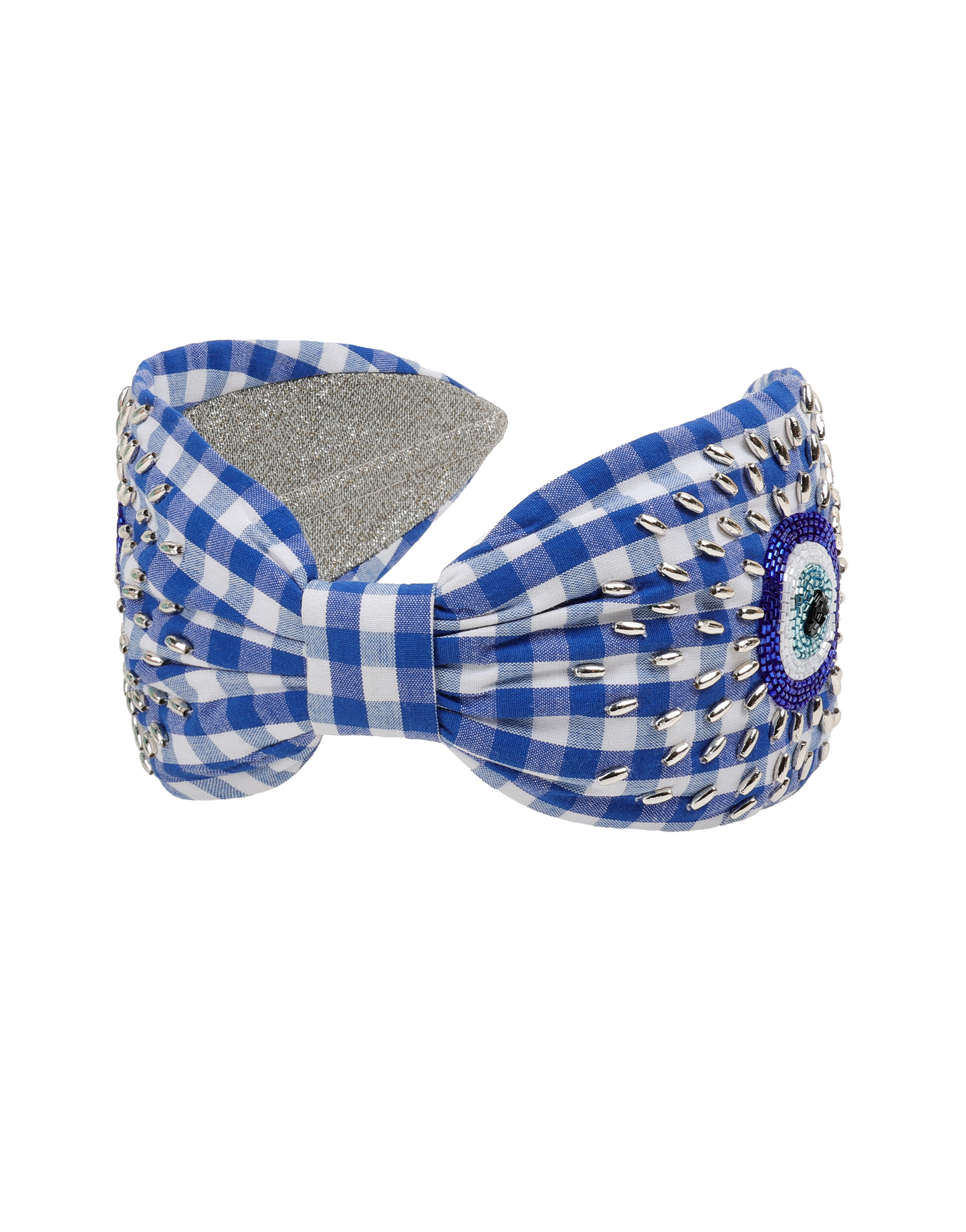 Gingham Nazar Headband